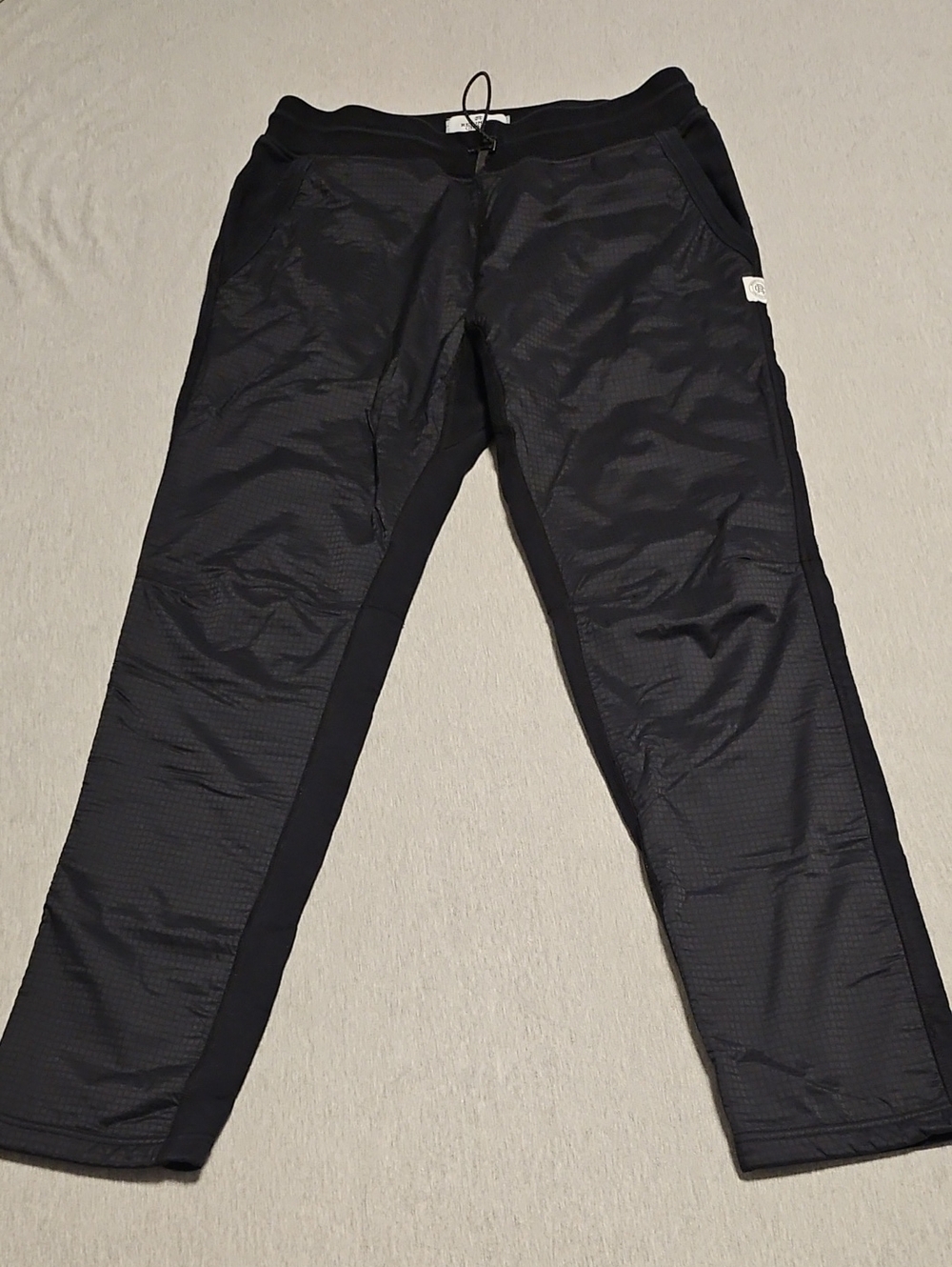 Reigning Champ Black Heavy Weight Joggers with Drawcord